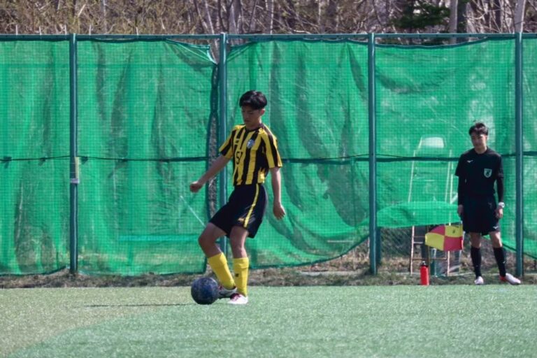 【試合結果】U-18北海道ブロックリーグ札幌4部A 第2節　3rd vs 札幌藻岩