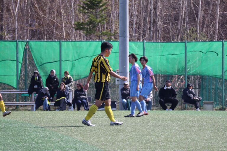 【試合結果】U-18北海道ブロックリーグ札幌4部A 第2節　3rd vs 札幌藻岩