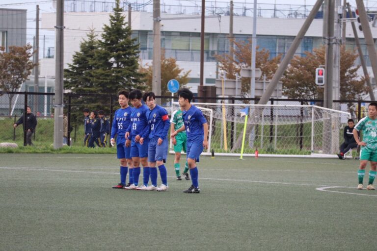 【試合結果】U-18北海道ブロックリーグ札幌2部 第3節　2nd vs 北海3rd