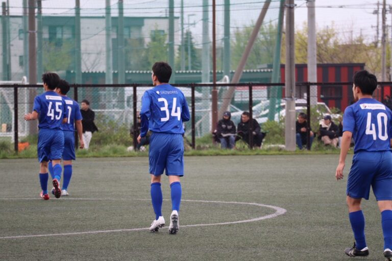 【試合結果】U-18北海道ブロックリーグ札幌2部 第3節　2nd vs 北海3rd