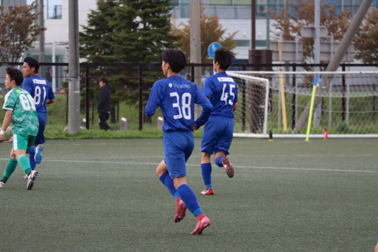 【試合結果】U-18北海道ブロックリーグ札幌2部 第3節　2nd vs 北海3rd